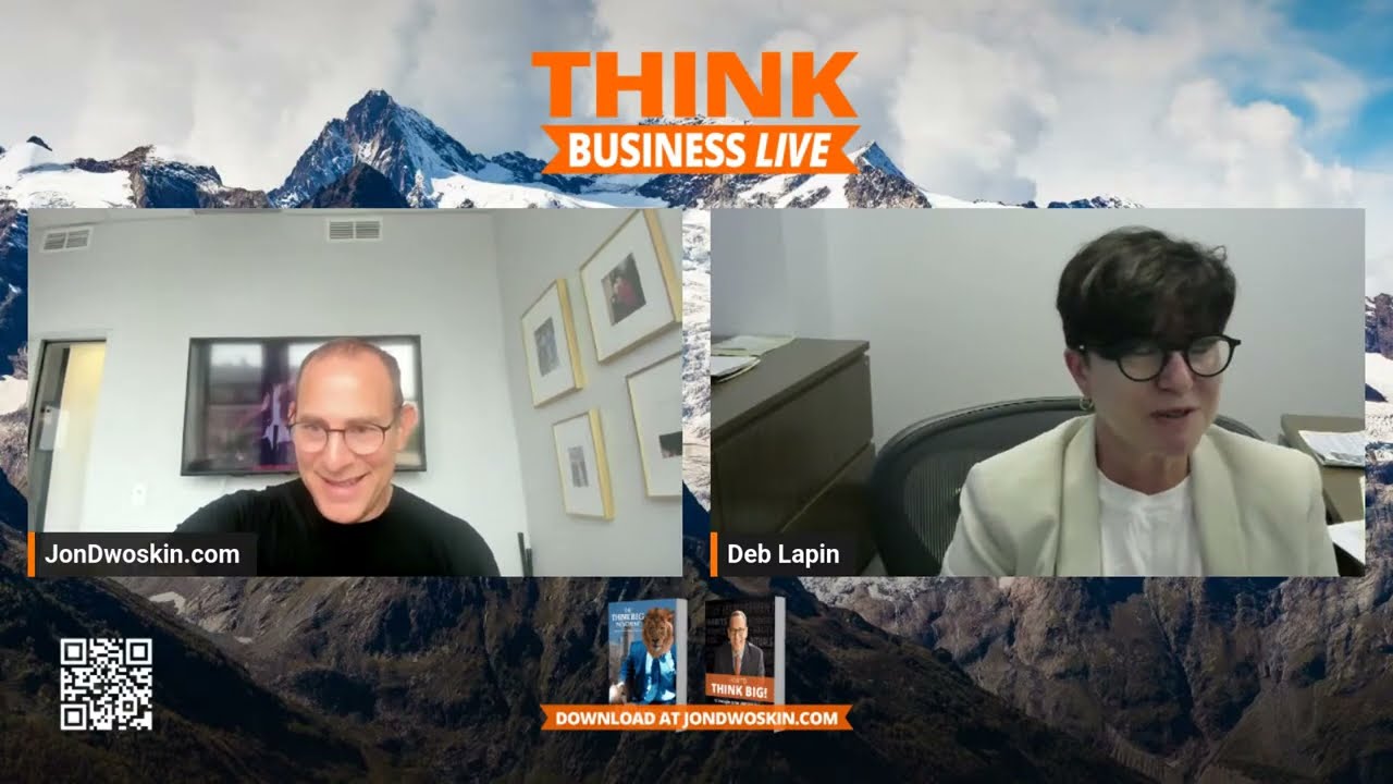 THINK Business LIVE: Jon Dwoskin Talks with Deborah S. Lapin - Attorney/Shareholder Maddin Hauser