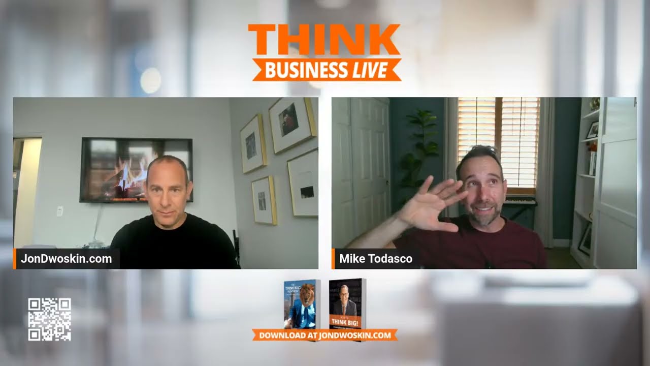 THINK Business LIVE: Why Every Business Owner Needs an AI Strategy — Now, Not Someday with Mike Todasco
