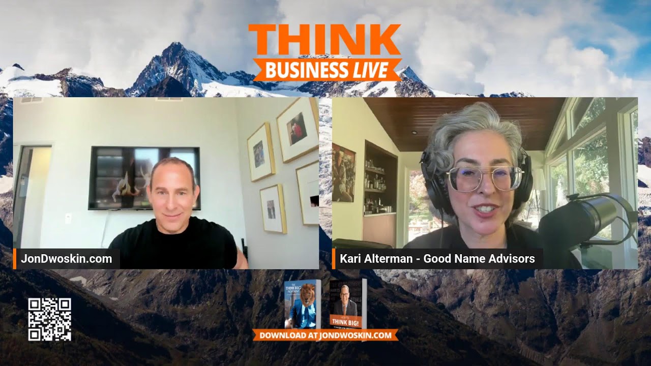 THINK Business LIVE: What Does Your Legacy Mean with Kari Alterman