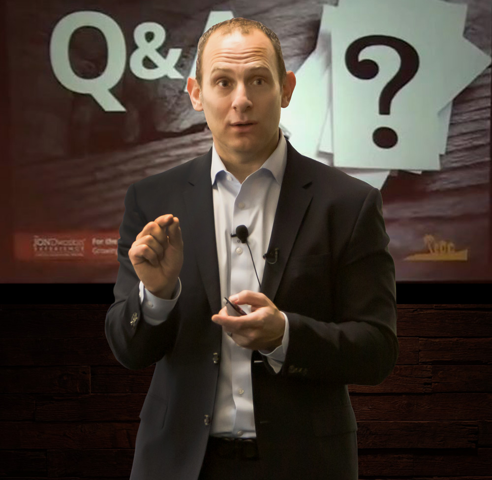 Jon Dwoskin - Unscripted - Speaking