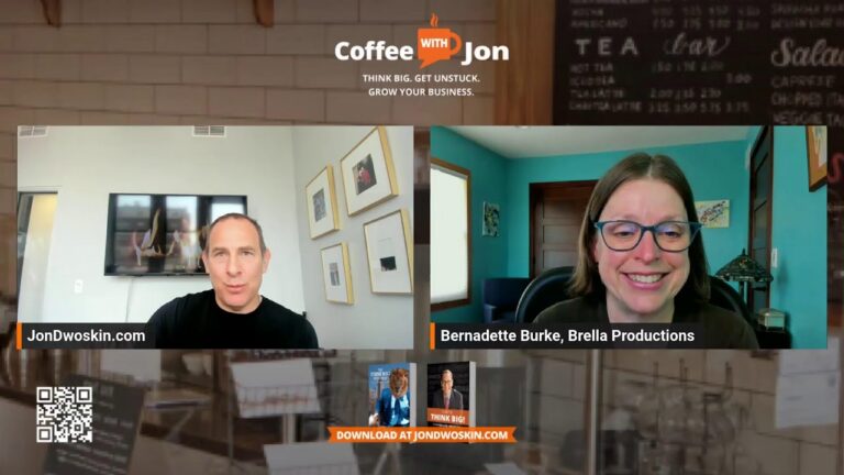 Coffee with Jon: The Golden Age of Learning with Bernadette Burke of Brella Productions