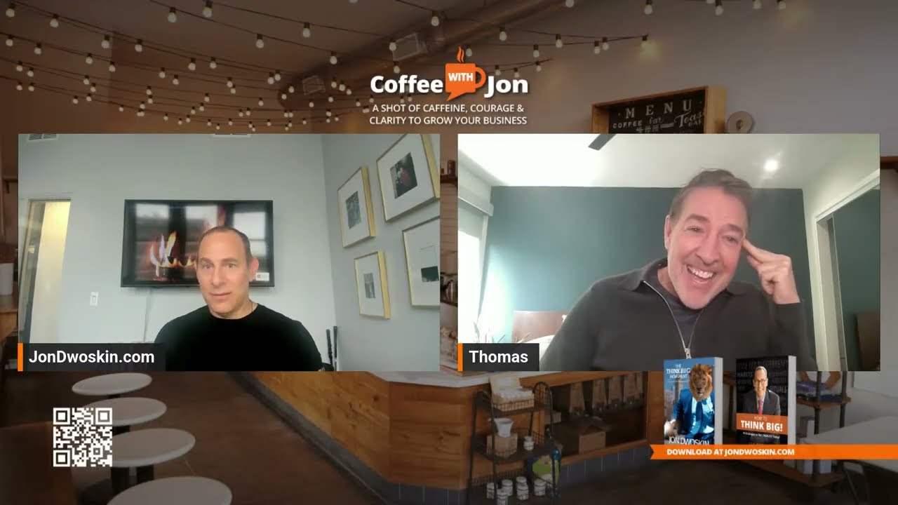 Coffee with Jon: Simple Strategies with Thomas Smith, CEO of Skin At Work