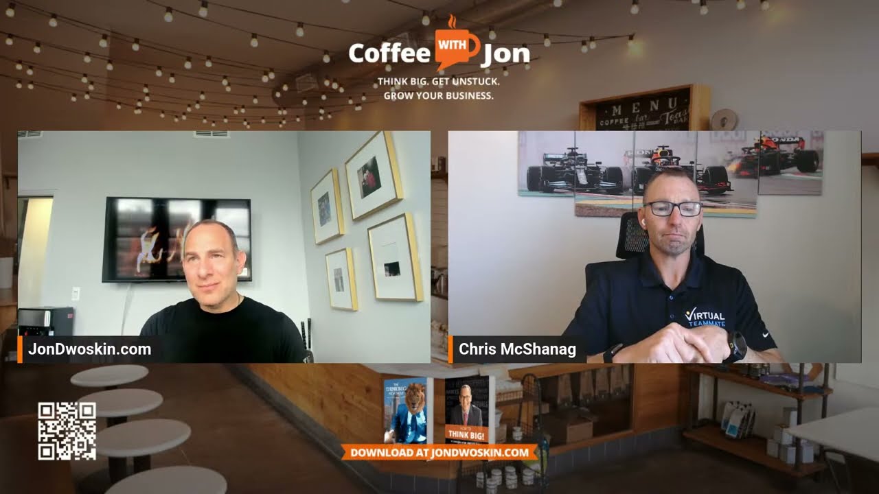 Coffee with Jon: Smarter Delegation with Christopher McShanag, Co-Founder, Virtual Teammate