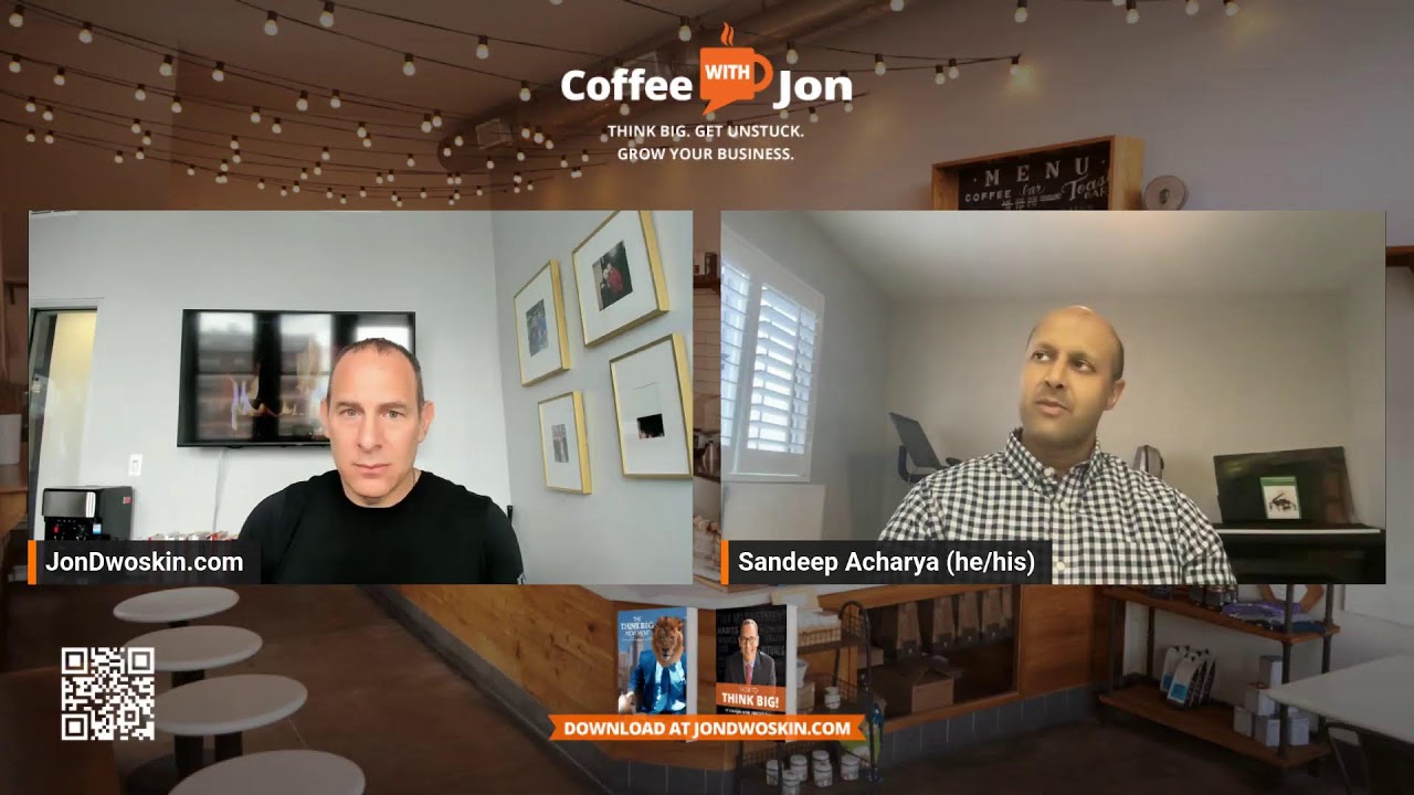Coffee with Jon: Making Therapy Easier with Sandeep Acharya Founder and CEO, Octave Health