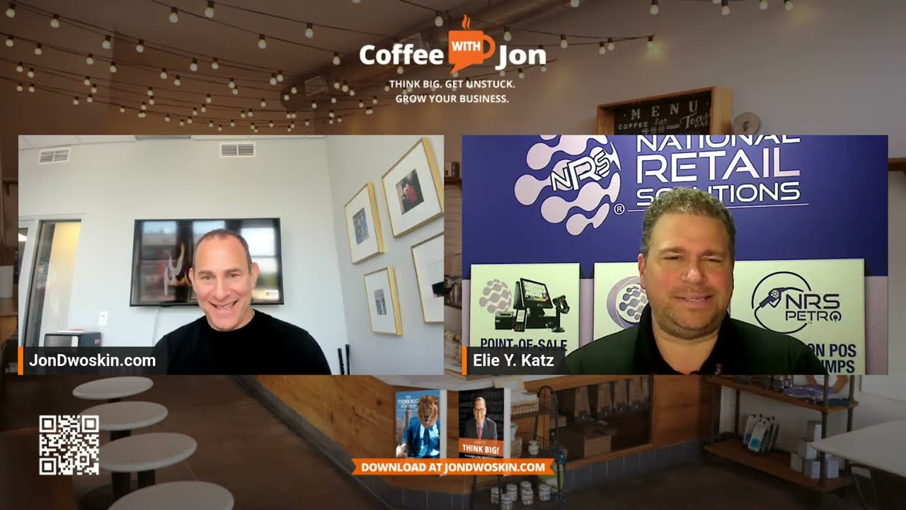 Coffee with Jon: Simplifying Your Product with Elie Y. Katz, CEO, National Retail Solutions (NRS)