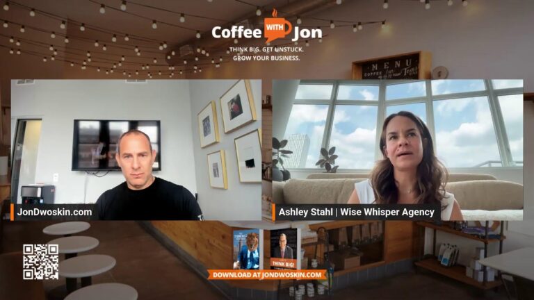 Coffee with Jon: Successful Speaking with Ashley Stahl