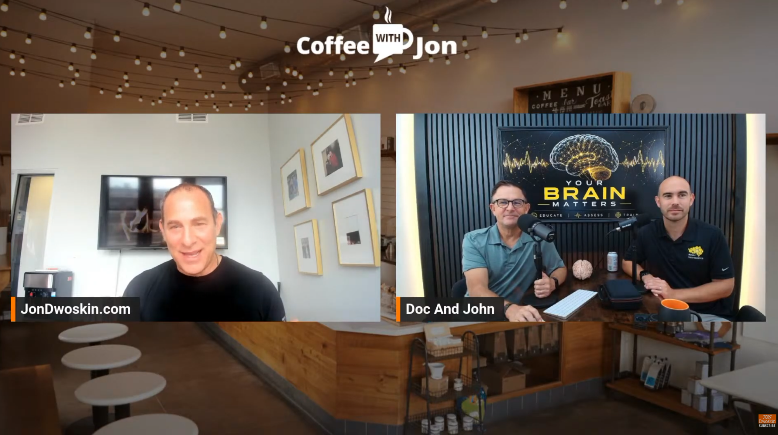 Coffee with Jon: Your Brain Matters with Dr. Tim Royer & John Wierenga