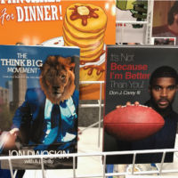 Honored to have my new book - The Think Big Movement - located right next to Detroit Lions' very own Don Carey at the BookExpo 2017. Jon Dwoskin's Book at Book Expo 2017